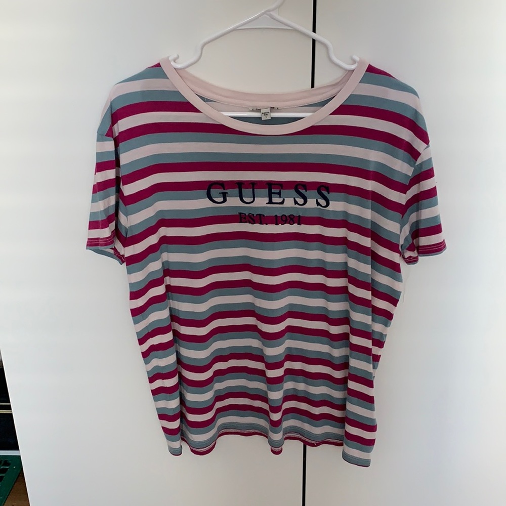 Guess striped tee
